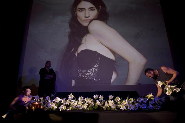 A mother of two, Ronit Elkabetz appeared in films including The Girl on the Train alongside legendary French actor Catherine Deneuve and Ashes and Blood. (AP)