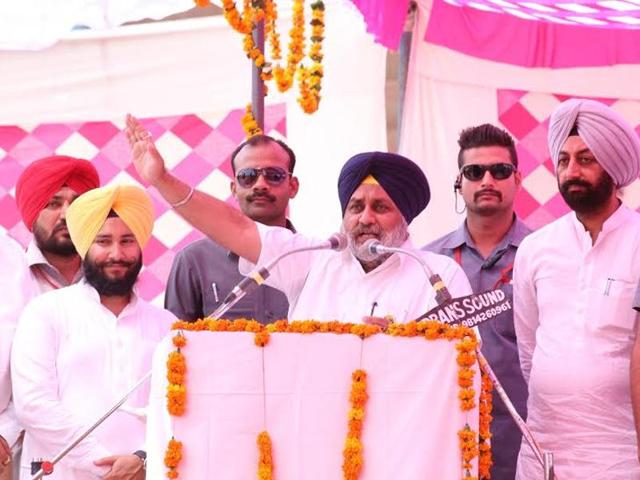 Punjab deputy chief minister Sukhbir Singh Badal (HT Photo) Punjab deputy chief minister Sukhbir Singh Badal (HT Photo)