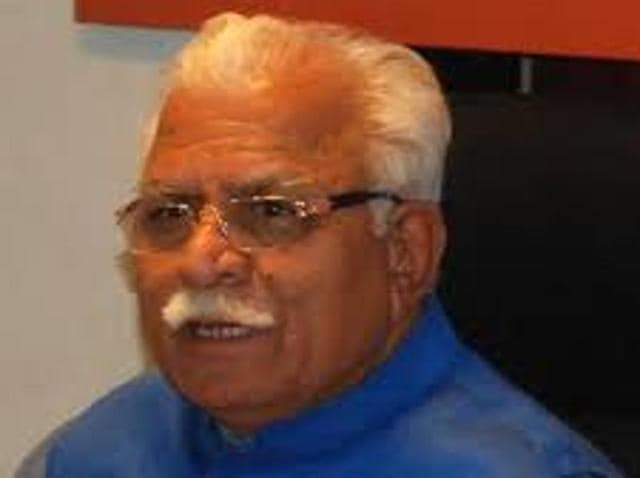 Around a thousand litres of water were reportedly used in preparing a helipad for Khattar’s chopper in Yamunanagar on Wednesday.(HT File Photo) Around a thousand litres of water were reportedly used in preparing a helipad for Khattar’s chopper in Yamunanagar on Wednesday.(HT File Photo)