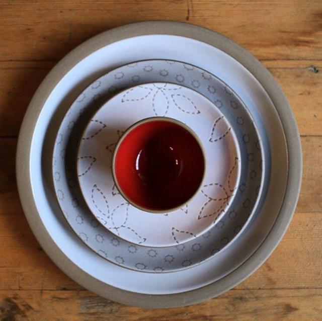 Plates by Heath Ceramics (Photo: facebook.com/heathceramics)