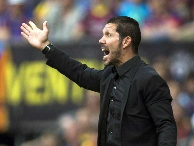 Diego Simeone did La Liga a lot of favour by ending the duopoly of Real Madrid and Barcelona in 2013-14 season. (Reuters Photo) Diego Simeone did La Liga a lot of favour by ending the duopoly of Real Madrid and Barcelona in 2013-14 season. (Reuters Photo)