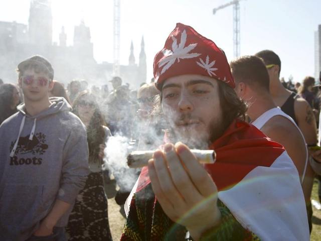 Marijuana magazine High Times says the concept of 4/20 originated in the early 1970s, as a group of teenagers in the US city of San Rafael used it as a code to gather after school and smoke the drug. (REUTERS)