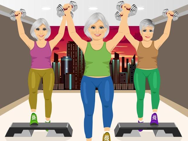 Strength training can benefit those suffering from chronic conditions such as diabetes, osteoporosis, low back pain and obesity.(Shutterstock) Strength training can benefit those suffering from chronic conditions such as diabetes, osteoporosis, low back pain and obesity.(Shutterstock)