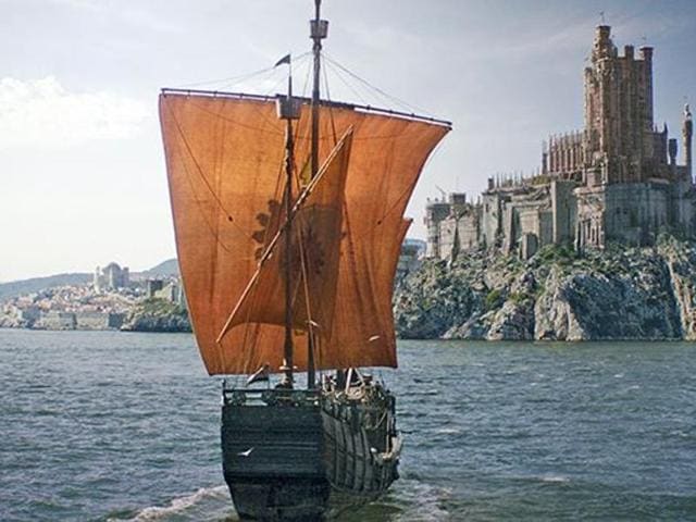A distant look of King’s Landing. (HBO)