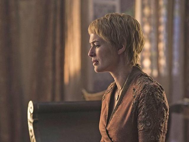 Cersei Lannister (Lena Headey) perhaps mourning her daughter’s death. (HBO)