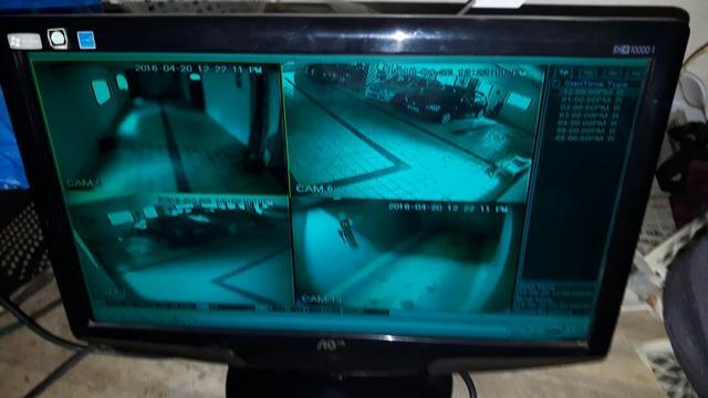 CCTV footage of where the car was parked (HT Photo)