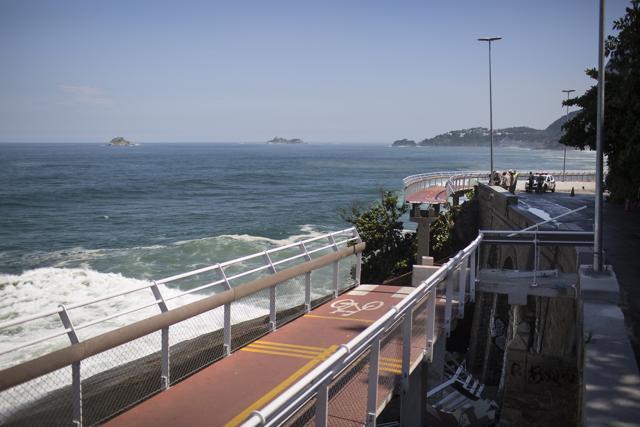 The elevated bike lane has been billed as “the most beautiful” bike path in the world. (AP) The elevated bike lane has been billed as “the most beautiful” bike path in the world. (AP)