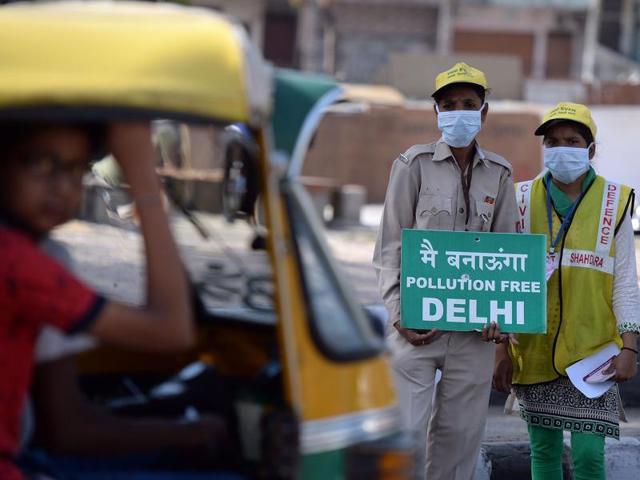April 15, the first day of odd-even second phase had seen a total of 1,311 challans (AFP)