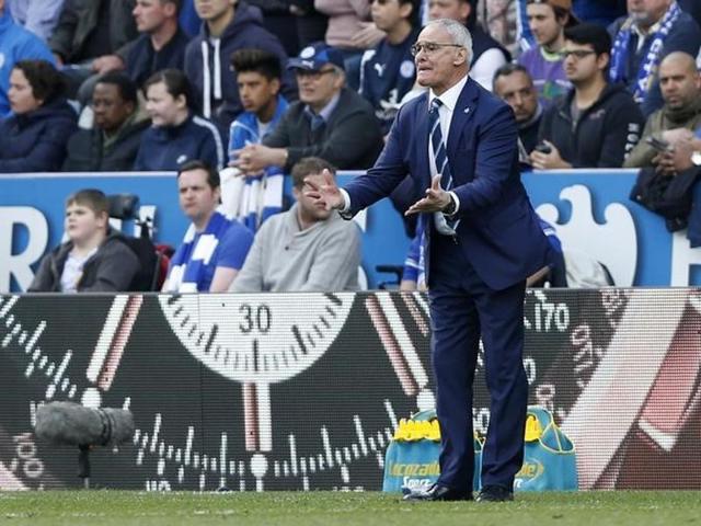 Leicester manager Claudio Ranieri during his team’s Premier League match. (Reuters Photo) Leicester manager Claudio Ranieri during his team’s Premier League match. (Reuters Photo)