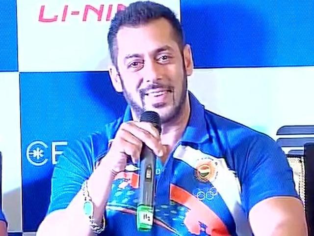 This is the first time that a Bollywood actor will be a goodwill ambassador for the Indian contingent at the Olympics.(ANI Photo)