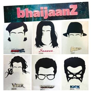 Mane course : Popular hairstyles of Salman Khan adorn the walls of the Carter Road, Mumbai, restaurant, charting the actor’s journey in Bollywood Mane course : Popular hairstyles of Salman Khan adorn the walls of the Carter Road, Mumbai, restaurant, charting the actor’s journey in Bollywood