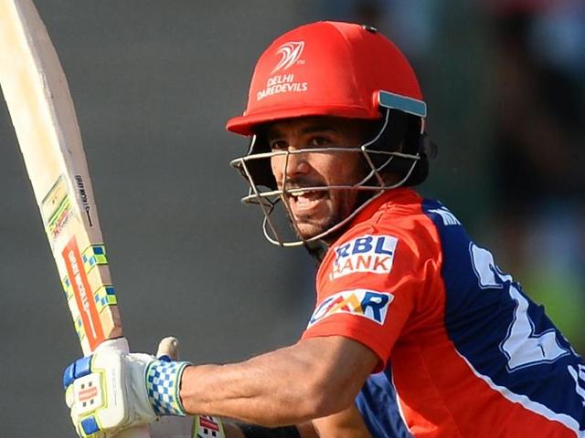 Delhi Daredevils batsman Sanju Samson plays a shot during the 2016 Indian Premier League (IPL). (AFP Photo) Delhi Daredevils batsman Sanju Samson plays a shot during the 2016 Indian Premier League (IPL). (AFP Photo)