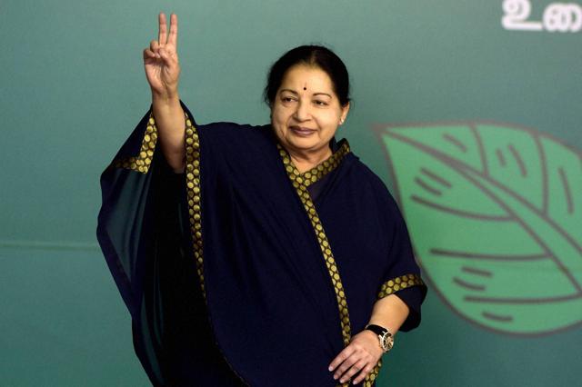 After MGR’s death, Jayalalithaa squared off with his wife – Janaki – for the reins of the party. (PTI photo) After MGR’s death, Jayalalithaa squared off with his wife – Janaki – for the reins of the party. (PTI photo)