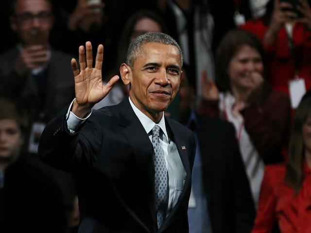 US President Barrack Obama takes part in a Town Hall meeting at Lindley Hall in London. (Reuters Photo) US President Barrack Obama takes part in a Town Hall meeting at Lindley Hall in London. (Reuters Photo)