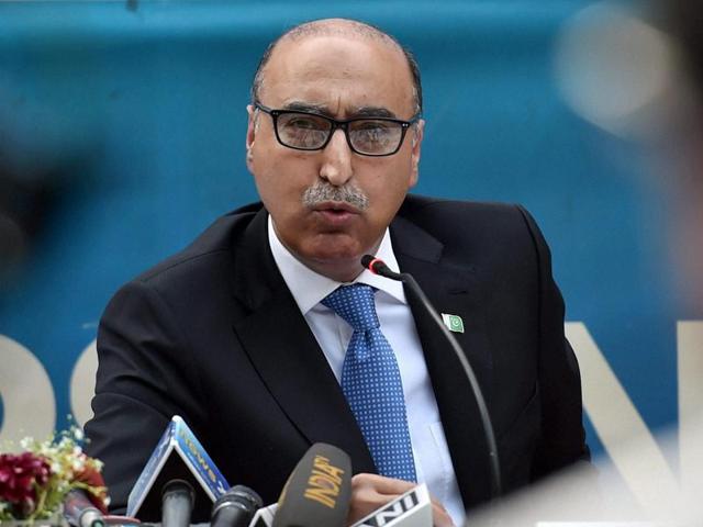 Pakistan's high commissioner to India Abdul Basit said that despite the Pathankot terror act, the two countries have not abandoned the dialogue process. (PTI file photo) Pakistan's high commissioner to India Abdul Basit said that despite the Pathankot terror act, the two countries have not abandoned the dialogue process. (PTI file photo)