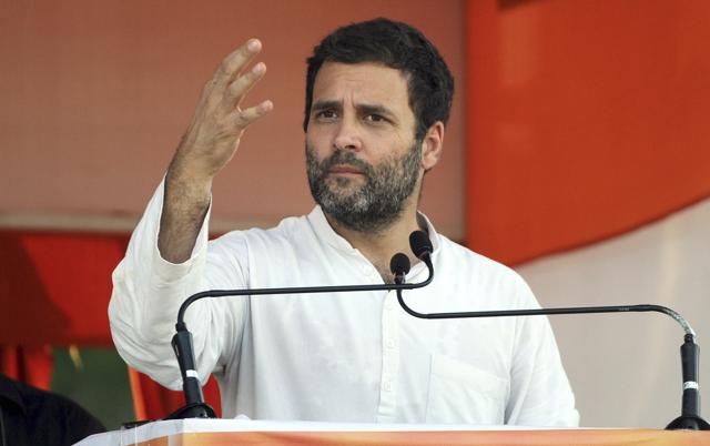 The Congress vice-president said both Mamata and Modi had made “false promises”.(Photo by Subhankar Chakraborty/ Hindustan Times) (Hindustan Times) The Congress vice-president said both Mamata and Modi had made “false promises”.(Photo by Subhankar Chakraborty/ Hindustan Times) (Hindustan Times)