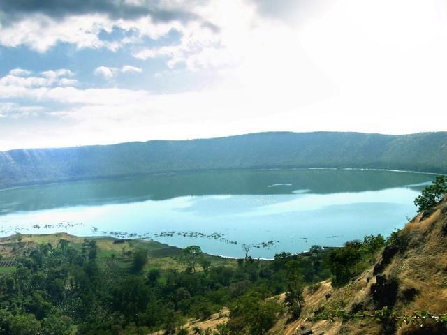 A world-famous natural wonder, the Lonar Crater was formed about 55,000 years. A world-famous natural wonder, the Lonar Crater was formed about 55,000 years.