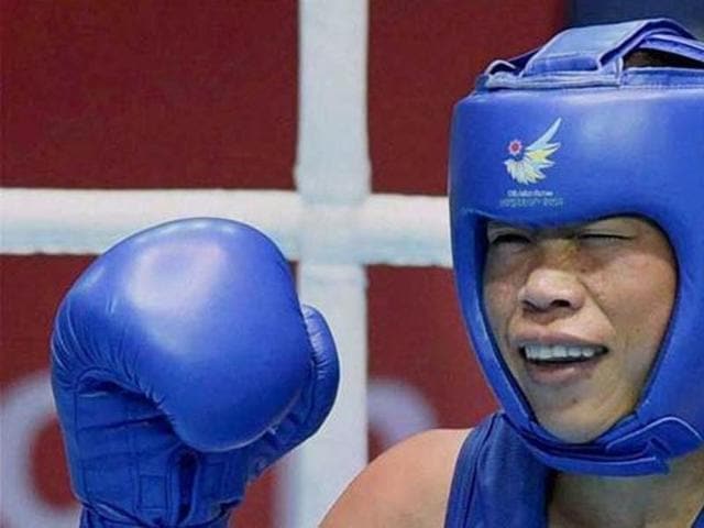 A file photo of Indian boxer MC Mary Kom. (PTI Photo) A file photo of Indian boxer MC Mary Kom. (PTI Photo)