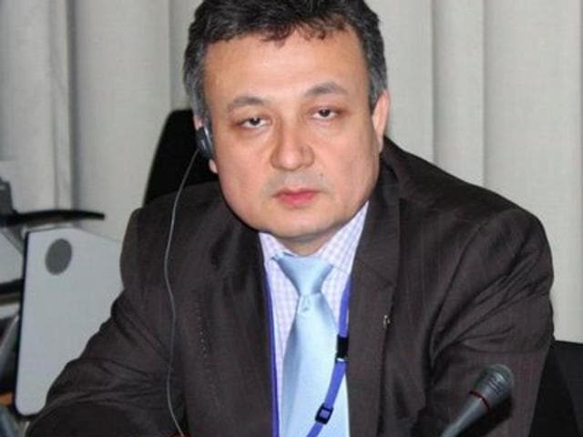 Dolkun Isa has been branded a terrorist by Beijing, which was left seething after India announced it had issued a visa to the Uyghur activist to attend a conference in Dharamsala later in the month. (Photo Courtesy: Dolkun Isa’s Twitter handle.) Dolkun Isa has been branded a terrorist by Beijing, which was left seething after India announced it had issued a visa to the Uyghur activist to attend a conference in Dharamsala later in the month. (Photo Courtesy: Dolkun Isa’s Twitter handle.)