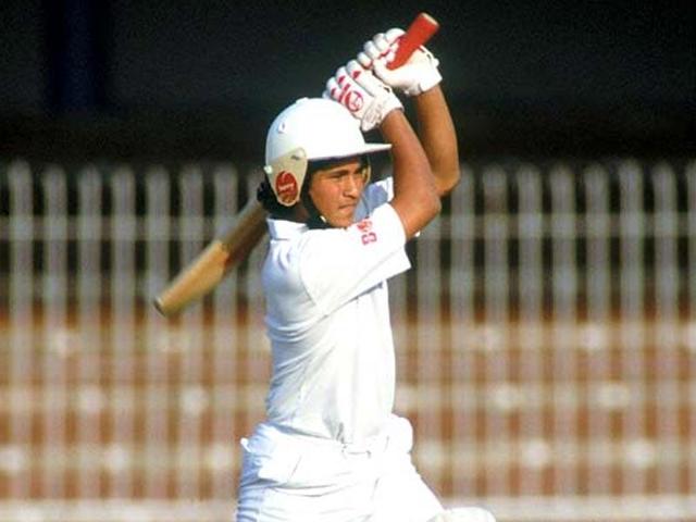 Abdul Qadir, the Pakistani leggie, had thought he would rattle the baby-faced India debutante by throwing him a challenge. The sixes Sachin hit off the spinner in response clearly heralded the arrival of a genius. (Getty Images)