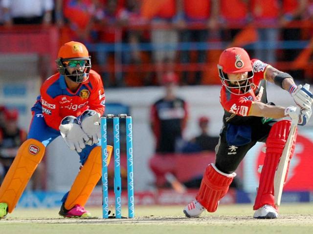 KL Rahul of Royal Challengers Bangalore in action during match 19 of the Vivo IPL 2016. (PTI Photo) KL Rahul of Royal Challengers Bangalore in action during match 19 of the Vivo IPL 2016. (PTI Photo)