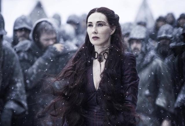 The titular Red Woman gave us plenty of speculation fodder. (HBO)