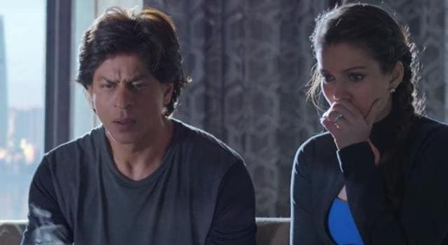 Shah Rukh Khan and Waluscha in a still from Fan. (Twitter)