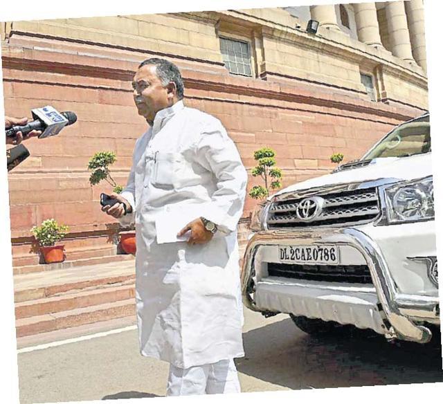 BSP Rajya Sabha member Salim Ansari. (Arvind Yadav/HT Photo) BSP Rajya Sabha member Salim Ansari. (Arvind Yadav/HT Photo)