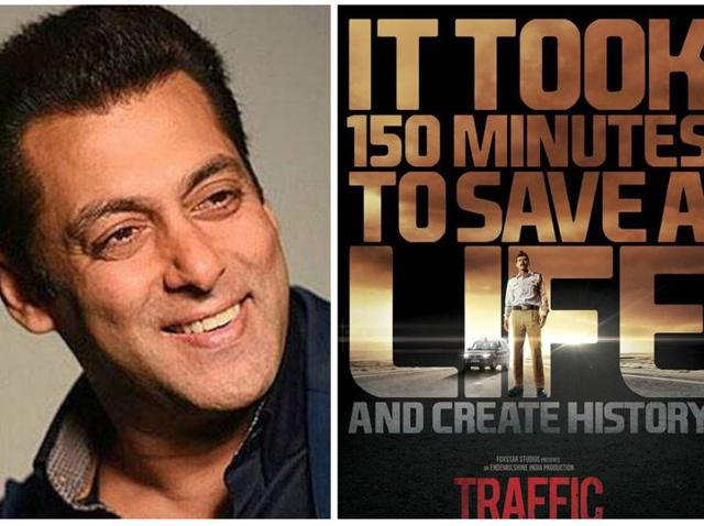 Salman tweeted that he was looking forward to Traffic.