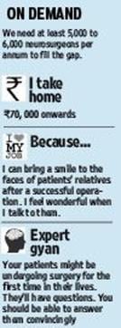 Neurosurgeons are high on demand  (HT Photo)