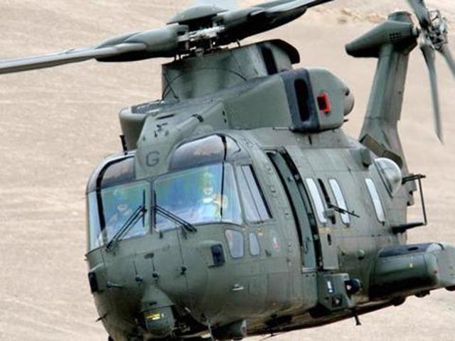 The deal for the AW101 helicopters went off track in 2013 after the then-chief executive of Finmeccanica was arrested by Italian police for allegedly paying bribes to secure the deal.(Agustawestland.com) The deal for the AW101 helicopters went off track in 2013 after the then-chief executive of Finmeccanica was arrested by Italian police for allegedly paying bribes to secure the deal.(Agustawestland.com)