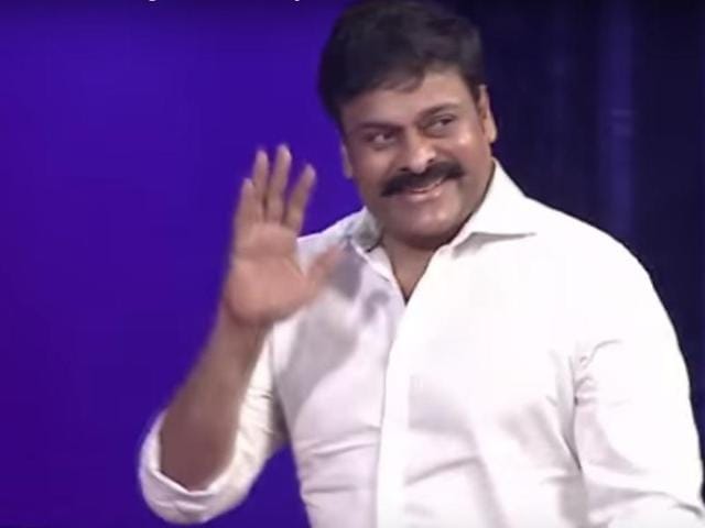 Chiranjeevi will be playing dual roles in Kaththi’s Telugu remake.(YouTube Grab)