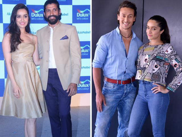 Shraddha Kapoor will star opposite Farhan Akhtar and Tiger Shroff in Rock On 2 and Baaghi respectively.