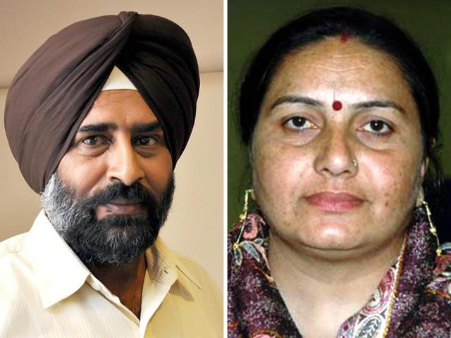 (From left to right) Seema Kumari, Pargat Singh, Darshan Singh Shivalik, Gurpartap Singh Wadala and Gurtej Singh (HT Photos) (From left to right) Seema Kumari, Pargat Singh, Darshan Singh Shivalik, Gurpartap Singh Wadala and Gurtej Singh (HT Photos)