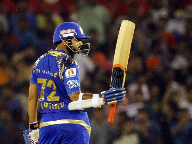 Parthiv Patel was named man of the match for his 58-ball 81. (PTI) Parthiv Patel was named man of the match for his 58-ball 81. (PTI)