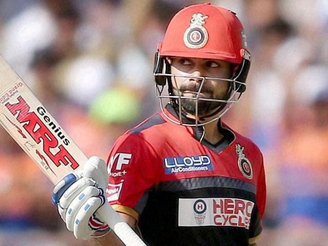Royal Challengers Bangalore captain Virat Kohli plays a shot during the 2016 Indian Premier League (IPL). (AFP Photo) Royal Challengers Bangalore captain Virat Kohli plays a shot during the 2016 Indian Premier League (IPL). (AFP Photo)