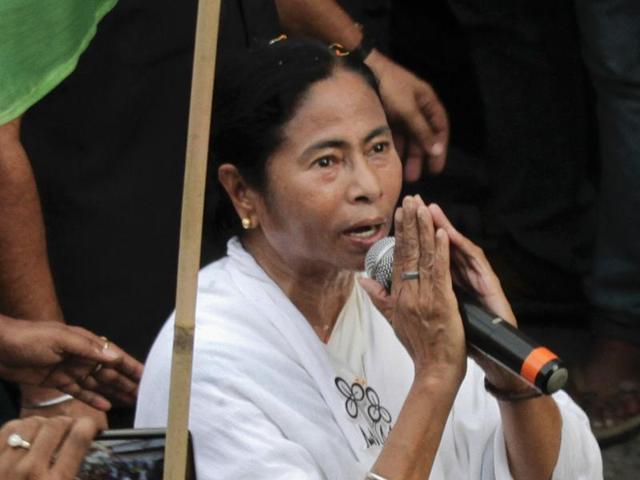 West Bengal chief minister and TMC supremo Mamata Banerjee addresses a rally in her Bhawanipore constituency, Kolkata. (PTI Photo) West Bengal chief minister and TMC supremo Mamata Banerjee addresses a rally in her Bhawanipore constituency, Kolkata. (PTI Photo)