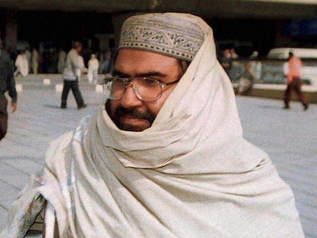 File photo of Jaish-e-Mohammed chief Maulana Masood Azhar (L). (AFP) File photo of Jaish-e-Mohammed chief Maulana Masood Azhar (L). (AFP)