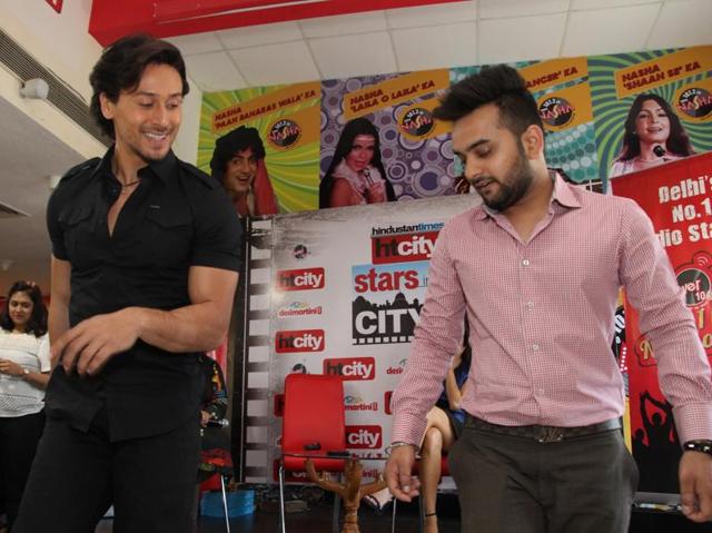 “After Baaghi, dancing has become my favourite as action is extremely painful,” says Tiger. (Shivam Saxena/HT Photo)