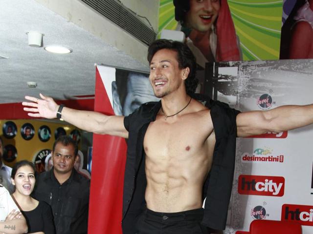 “I wanted a script that could tap into my full potential. I fell in love with the script of Baaghi,” said Tiger. (Shivam Saxena/HT Photo)