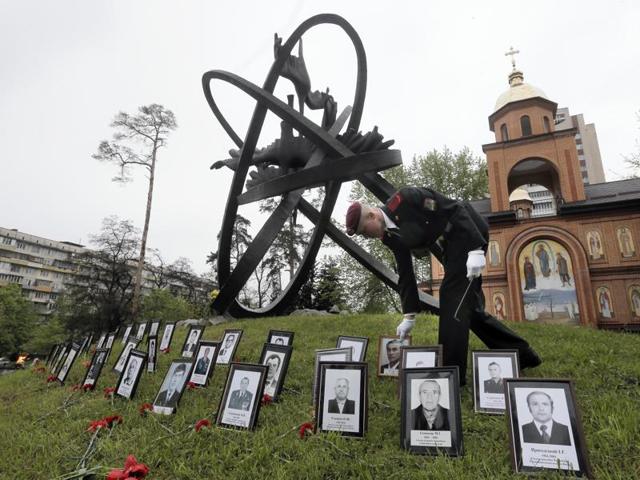 Ukraine marks the 30th anniversary of the Chernobyl nuclear disaster, which spread radiation over much of northern Europe. (AP Photo)