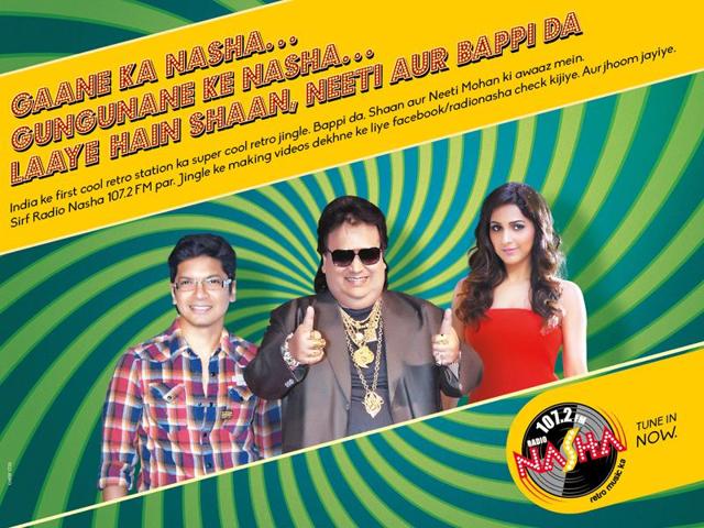 Presenting India’s first cool retro station, Radio Nasha 107.2 FM. (HT Media)