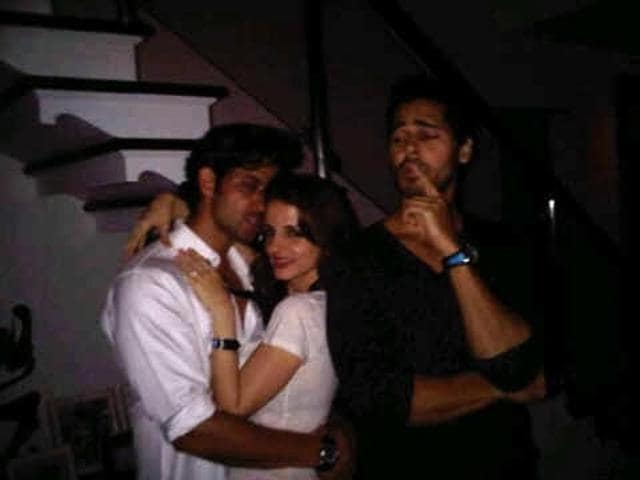 Actor Hrithik Roshan with his then wife Sussanne Khan. Actor Dino Morea strikes a pose for the camera. Actor Hrithik Roshan with his then wife Sussanne Khan. Actor Dino Morea strikes a pose for the camera.