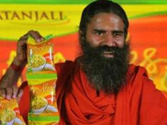 Ramdev said Patanjali will invest over Rs 1,150 crore to set up six processing units and one R&D center in the current fiscal.(HT Photo) Ramdev said Patanjali will invest over Rs 1,150 crore to set up six processing units and one R&D center in the current fiscal.(HT Photo)