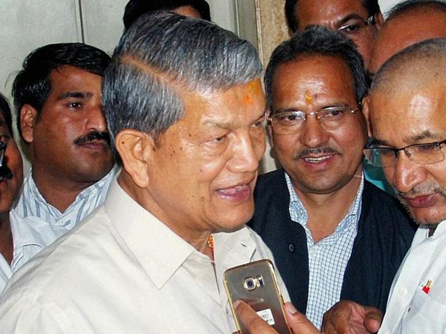 File picture of Harish Rawat, deposed chief minister of Uttarakhand. The Supreme Court will on Wednesday hear the Centre’s petition challenging the Uttarakhand high court’s ruling that quashed President’s rule in the state. (PTI File Photo) File picture of Harish Rawat, deposed chief minister of Uttarakhand. The Supreme Court will on Wednesday hear the Centre’s petition challenging the Uttarakhand high court’s ruling that quashed President’s rule in the state. (PTI File Photo)
