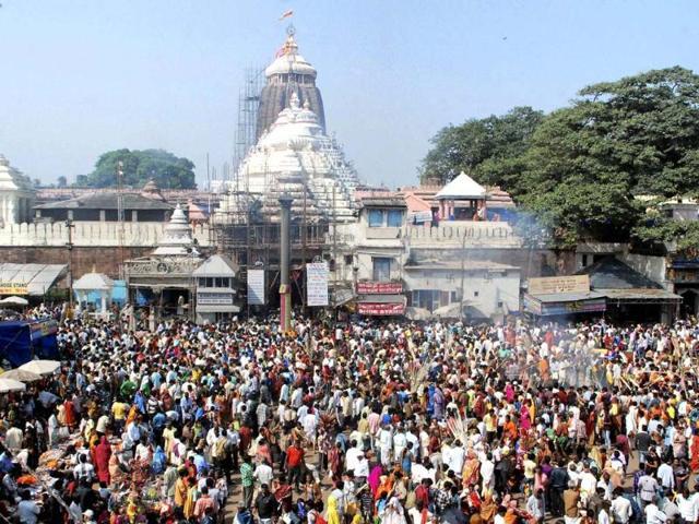 File photo of Lord Jagannath temple in Puri. (PTI Photo) File photo of Lord Jagannath temple in Puri. (PTI Photo)