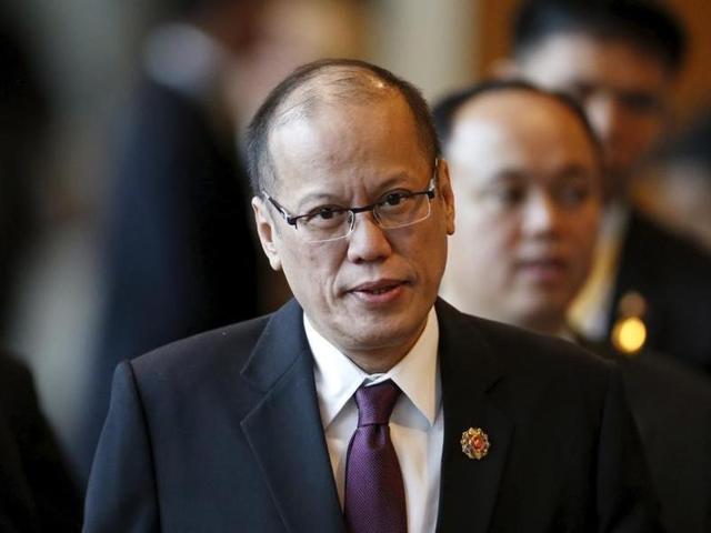 File photo of Philippine President Benigno Aquino arriving at a session of the Association of Southeast Asian Nations Summit in Kuala Lumpur, Malaysia, in November 2015. (Reuters) File photo of Philippine President Benigno Aquino arriving at a session of the Association of Southeast Asian Nations Summit in Kuala Lumpur, Malaysia, in November 2015. (Reuters)