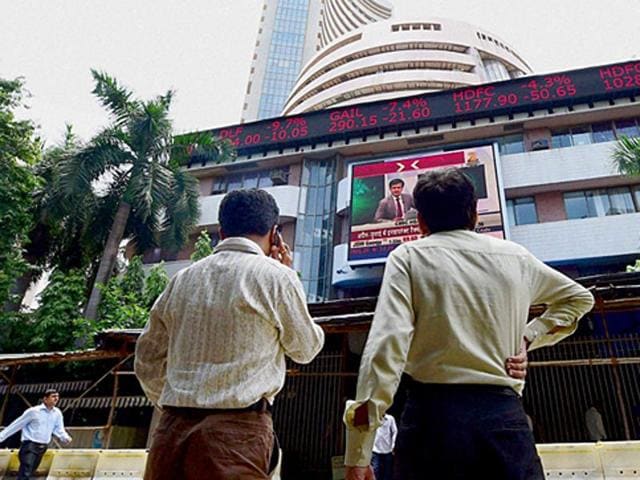 The benchmark Sensex settled higher by 56.82 points, or 0.22%, at 26,064.12. (PTI File Photo) The benchmark Sensex settled higher by 56.82 points, or 0.22%, at 26,064.12. (PTI File Photo)