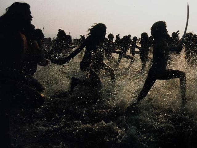 Naga Sadhus at the Maha Kumbh Mela, Allahabad, 2001 © Prashant Panjiar / Outlook (Photo courtesy: The Deepak Puri Collection/MAP) Naga Sadhus at the Maha Kumbh Mela, Allahabad, 2001 © Prashant Panjiar / Outlook (Photo courtesy: The Deepak Puri Collection/MAP)