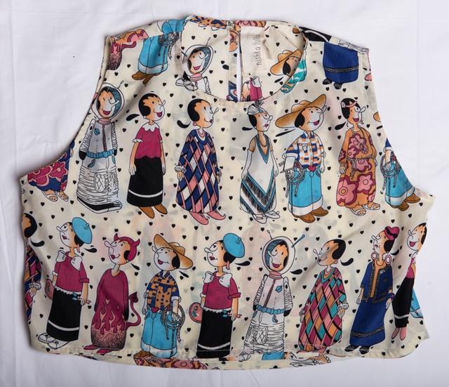 Another crop top from her collection (Photo: Aalok Soni/HT) Another crop top from her collection (Photo: Aalok Soni/HT)
